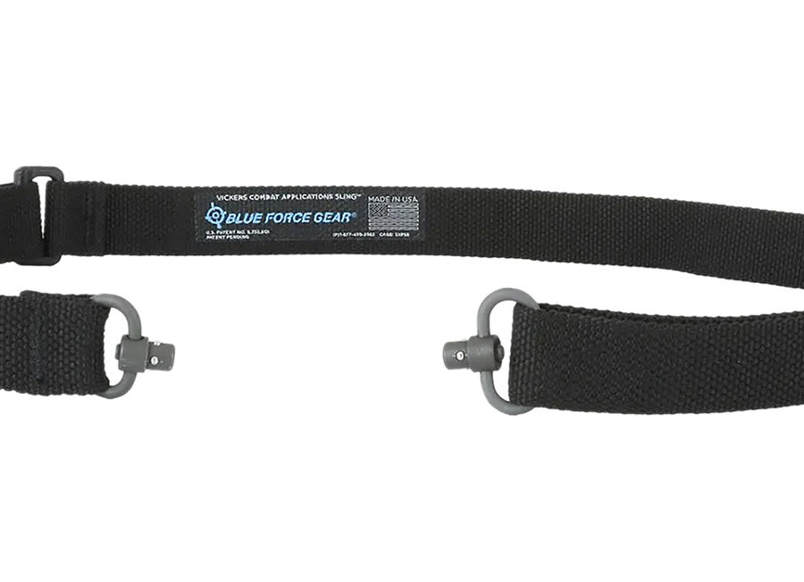 Blue Force Gear VCASPB100AABK Vickers Push Button Sling Black Cordura 36"-62" OAL