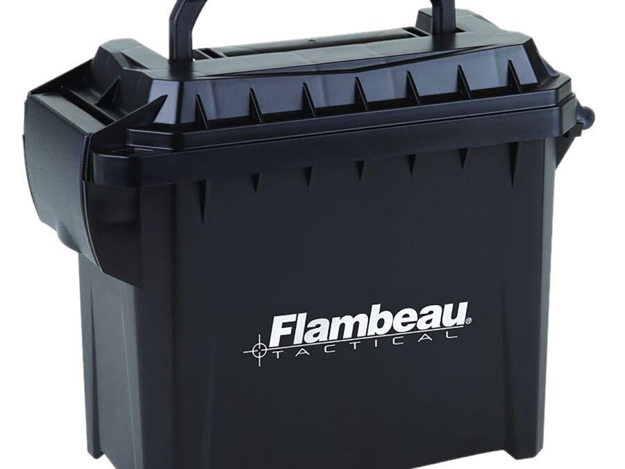 Flambeau 5415MC Mini Ammo Can 45 ACP/9mm Black Polymer