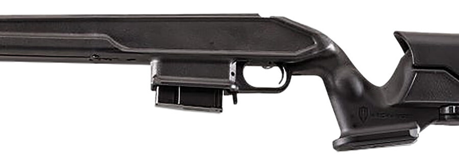 Archangel AA1500 Precision Stock  Black Synthetic Fixed with Adjustable Cheek Riser for Weatherby Vanguard; Howa 1500