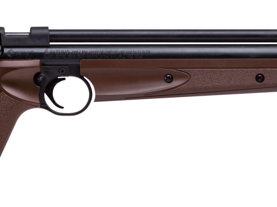 Crosman P1377BR American Classic Pump Pistol Pump 177 1rd Brown Polymer Grips