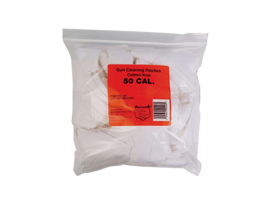 SOUTHERN BLOOMER .50 CAL CLEAN PATCH 500/PK ( 12 PER CASE )