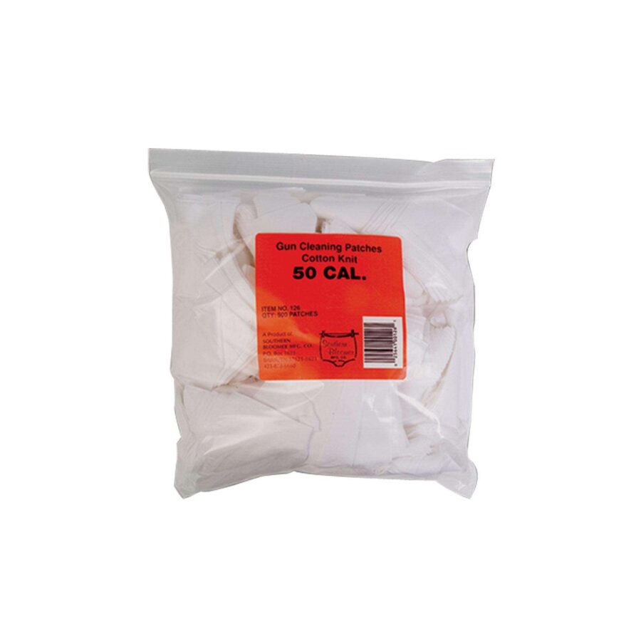 SOUTHERN BLOOMER .50 CAL CLEAN PATCH 500/PK ( 12 PER CASE )