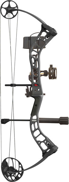 PSE STINGER ATK BOW PACKAGE - RTH 29-60# LH BLACK