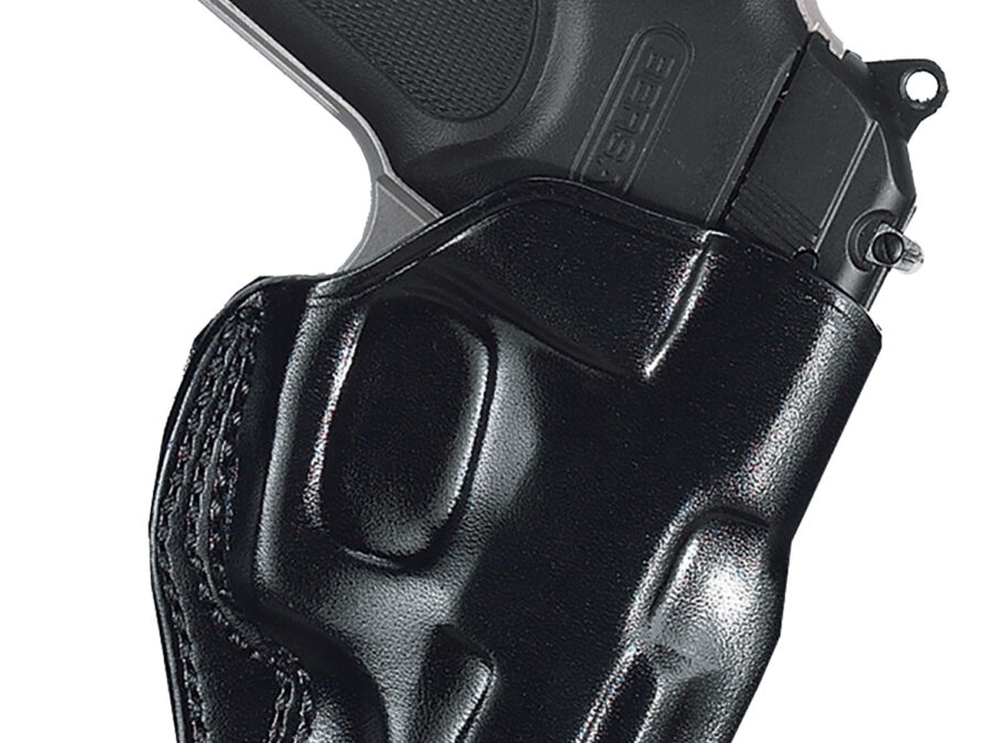 Galco SG600B Stinger  OWB Black Leather Compatible w/Sig P365/P365 SAS/Glock 42 Compatible w/ Belt Loop Mount Right Hand