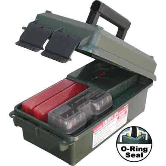 MTM MILITARY STYLE AMMO CANS 7.4 X13.5 X5.1 GREEN ( 6 PER CASE )