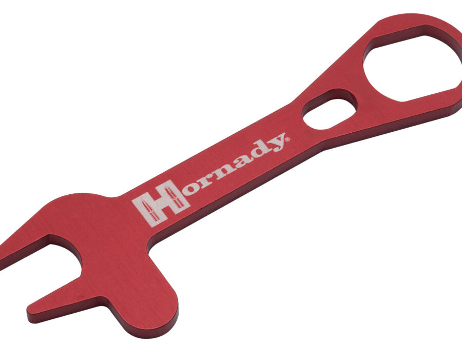 Hornady 396495 Lock-N-Load Deluxe Die Wrench Red Multi Caliber Metal