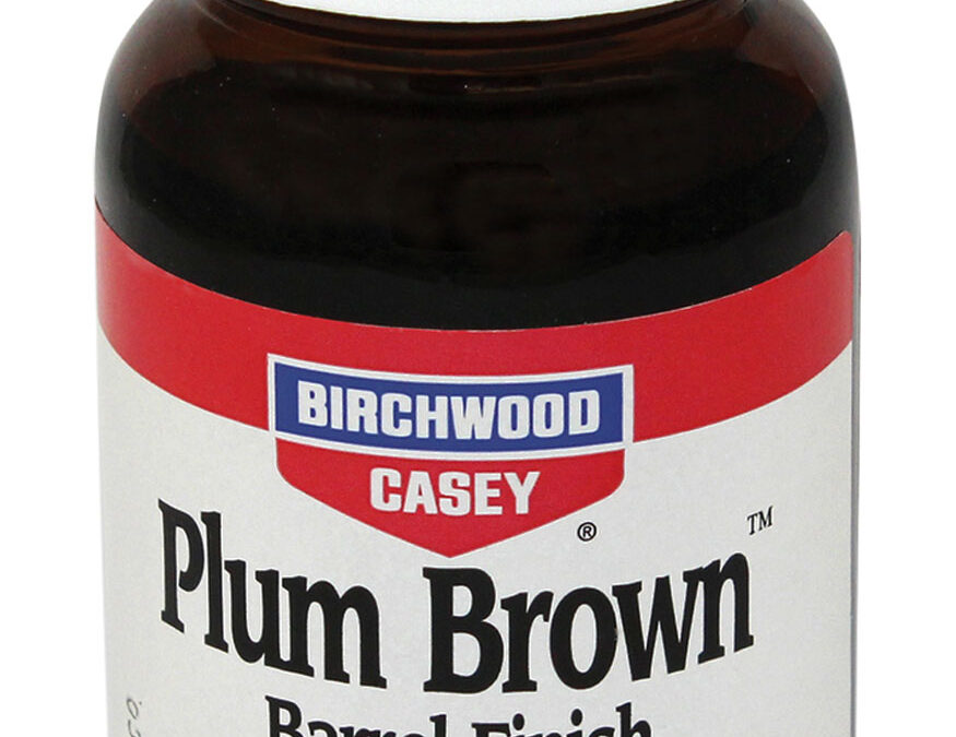 Birchwood Casey 14130 Plum Brown Barrel Finish 5 oz. Bottle
