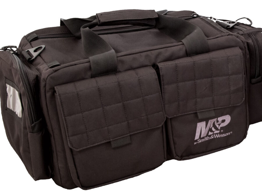 M&P Accessories 110023 Officer Tactical Range Bag 22" Black Nylon