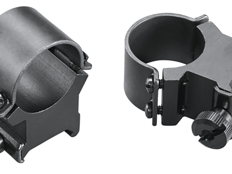 Weaver Mounts 49165 Sure Grip Detachable Rings  Matte Black 1" Extra High