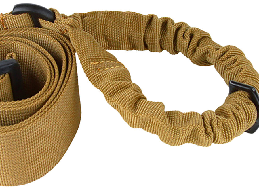Aim Sports AOPST One Point  Tan Elastic 25" OAL Bungee Rifle