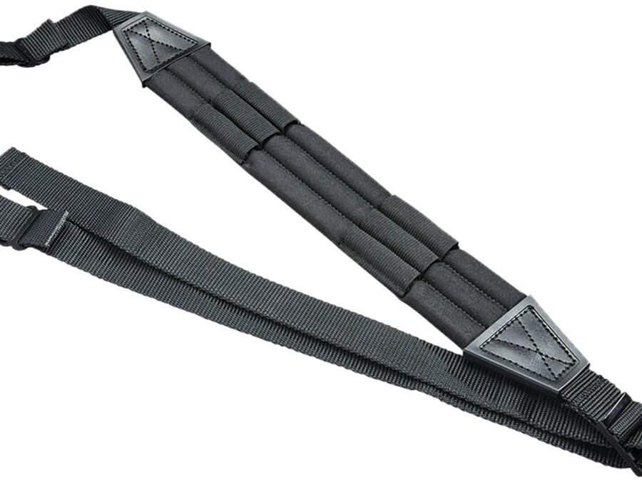 Butler Creek 26972 Ultra Padded Rifle Sling Black Nylon 48" OAL Rifle