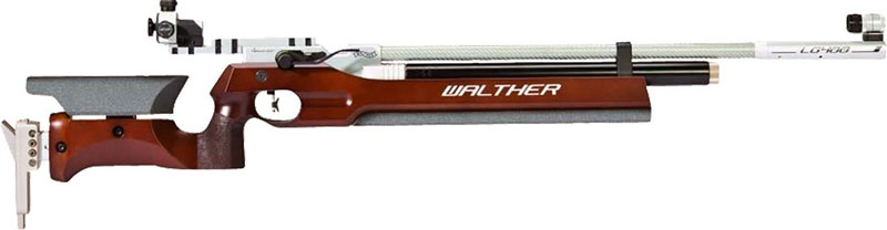 WALTHER LG400 BENCHREST WOOD - STK .177 PELLET PCP AIR RIFLE