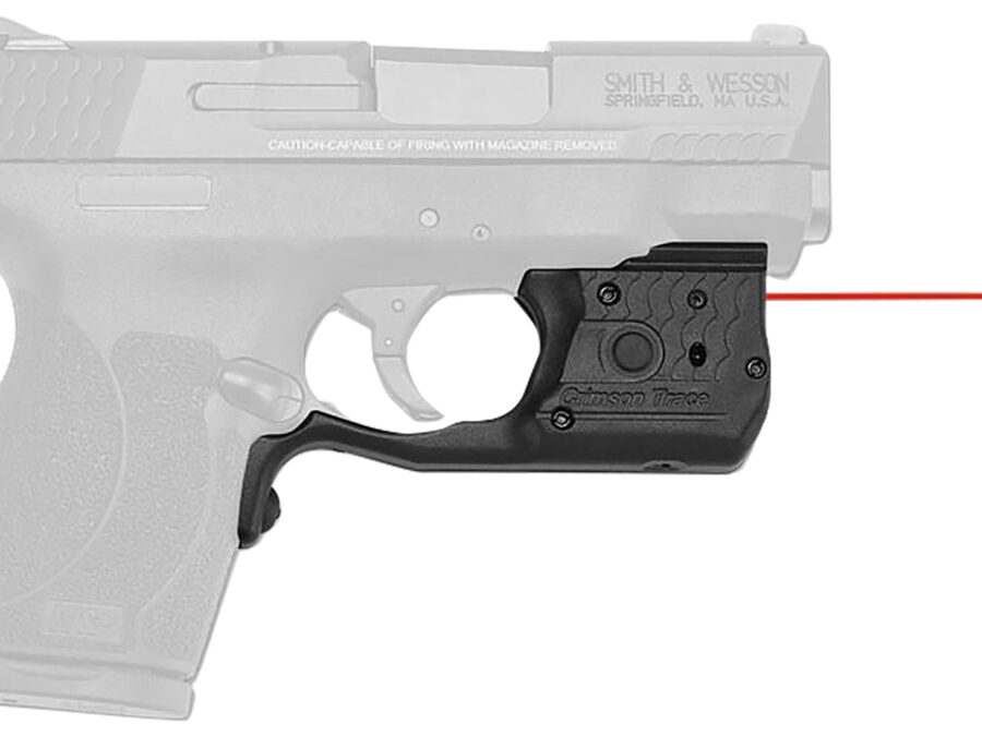 Crimson Trace 01-6960-1 LL-808 Laserguard Pro  Black Red Laser Smith & Wesson M&P Shield .45 ACP
