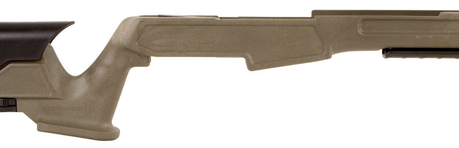 Archangel AAM1AOD Precision Stock  OD Green Synthetic Fixed with Adjustable Cheek Riser for Springfield M1A, M14