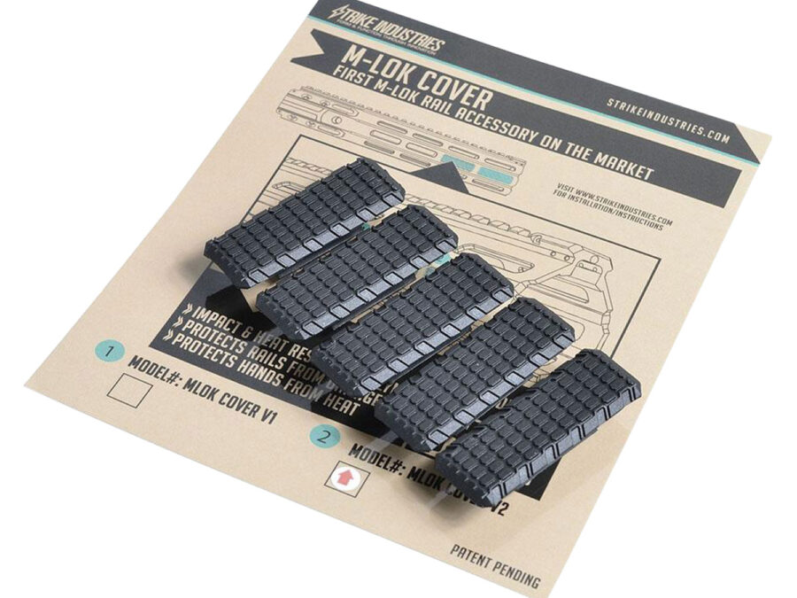 Strike Industries MLOKCOVERV M-LOK Cover V2  Black