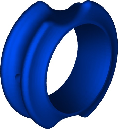 G5 PEEP SIGHT META PRO HUNTER - 3/16" BLUE