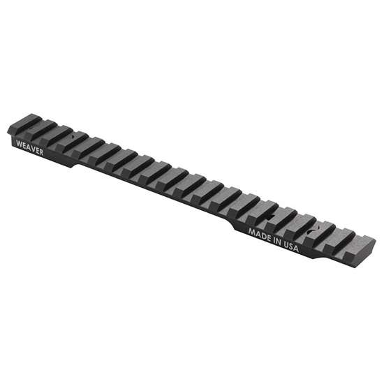 WEAVER EXTENDED MULTI SLOT BASE FOR RUGER AMERICAN LA MATTE