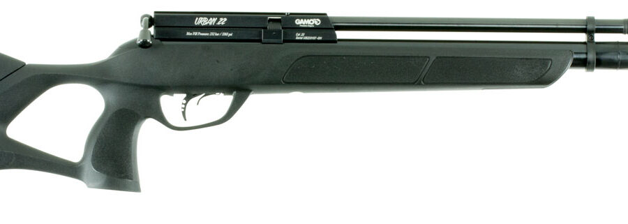 Gamo 600054 Urban PCP PCP 22 10+1 Shot Rifled Steel Hammer Forged Barrel w/Whisper Fusion, All Weather Thumbhole Stock w/Shock Wave Recoil Pad, Non-Slip Grip & Forearm