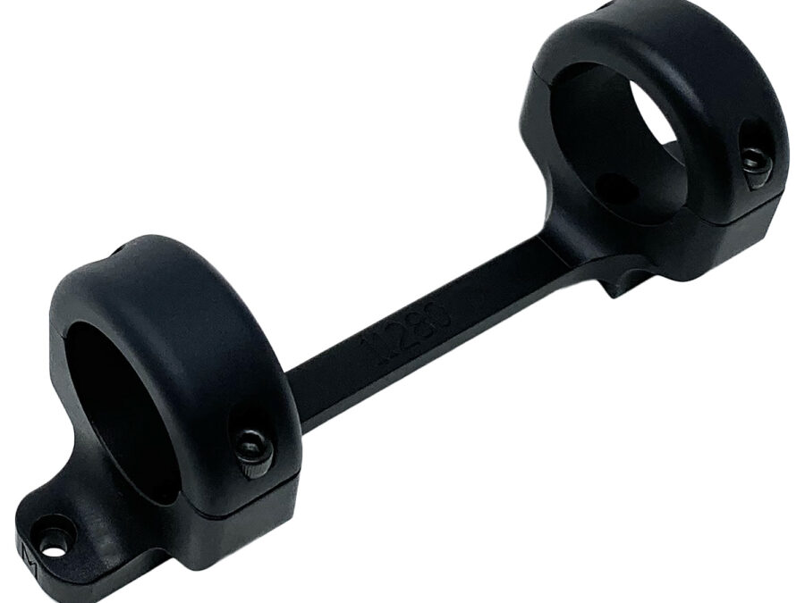 DNZ 11280 Game Reaper-Ruger Scope Mount/Ring Combo Matte Black 1"