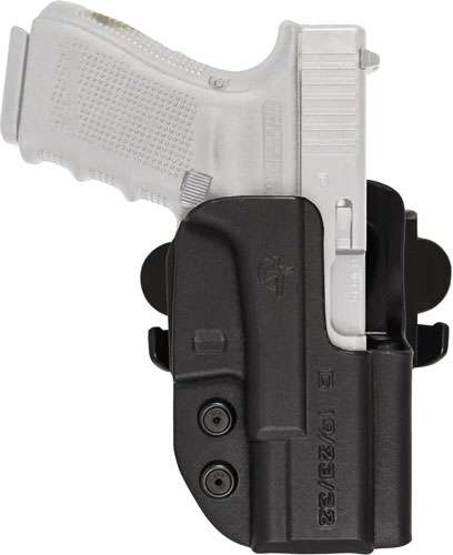 COMP-TAC INTERNATIONAL OWB KYDEX MODULAR MOUNT GLOCK 19 GEN 1-4 RH BLACK