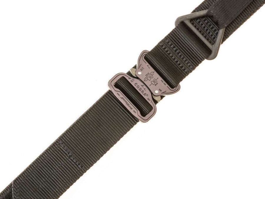 TAC SHIELD TACTICAL RIGGER BELT LARGE 38"-42"  BLACK  1.75" DOUBLE WALL CONSTRUCTION