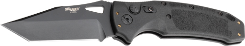 HOGUE K320A NITRON 3.5" AUTO - FOLDER TANTO BLADE POLY FRM BL