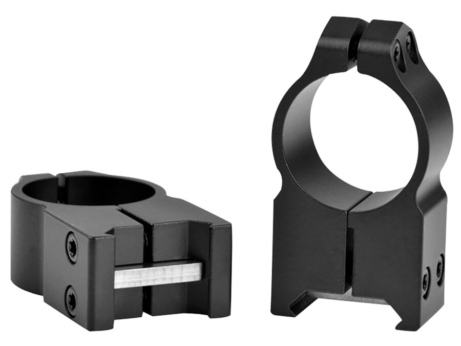 Warne 203M Vertical Rings Maxima Matte Black 1" Extra High 0 MOA
