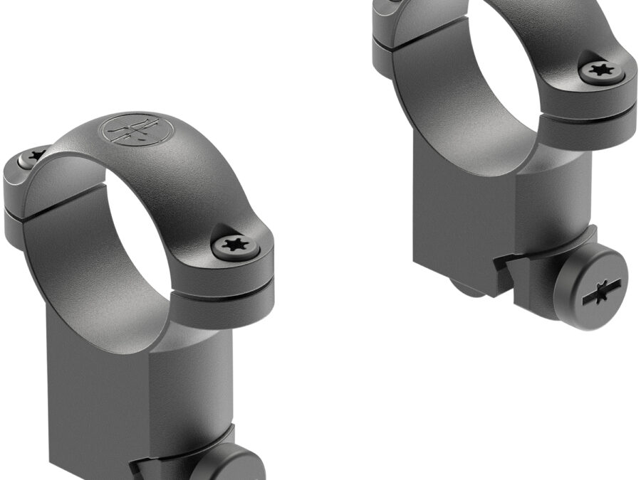 Leupold 49944 Ringmounts  Matte Black Ruger M77 1"  Super High