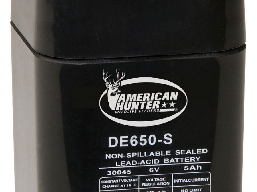American Hunter DE30053 HR Rechargeable Lantern Battery  6 Volt 5 AMP