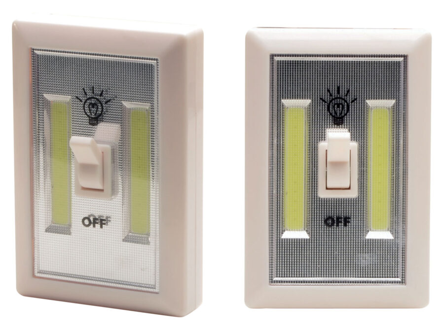 Cyclops CYCCOB2PK Light Switch  200 Lumens LED Ivory Plastic 2 pk