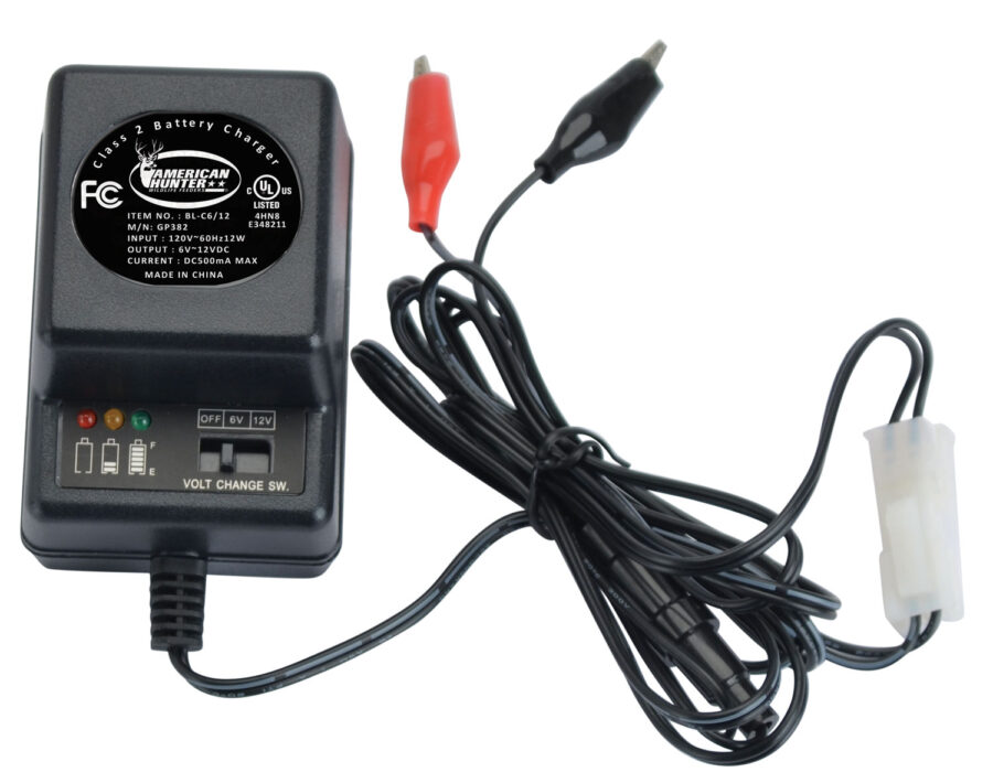 American Hunter BLC612 Battery Charger  6 or 12 Volt Battery