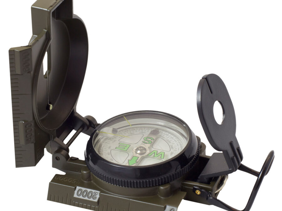 Humvee Adventure Gear HMVCOMPASSOD Military Compass OD Green