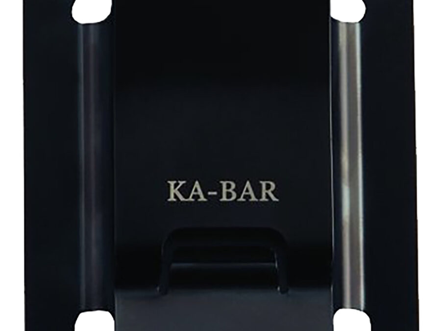 Ka-Bar 1480CLIP Belt Clip  For Ka-Bar TDI/Hinderer/Becker, Black Metal
