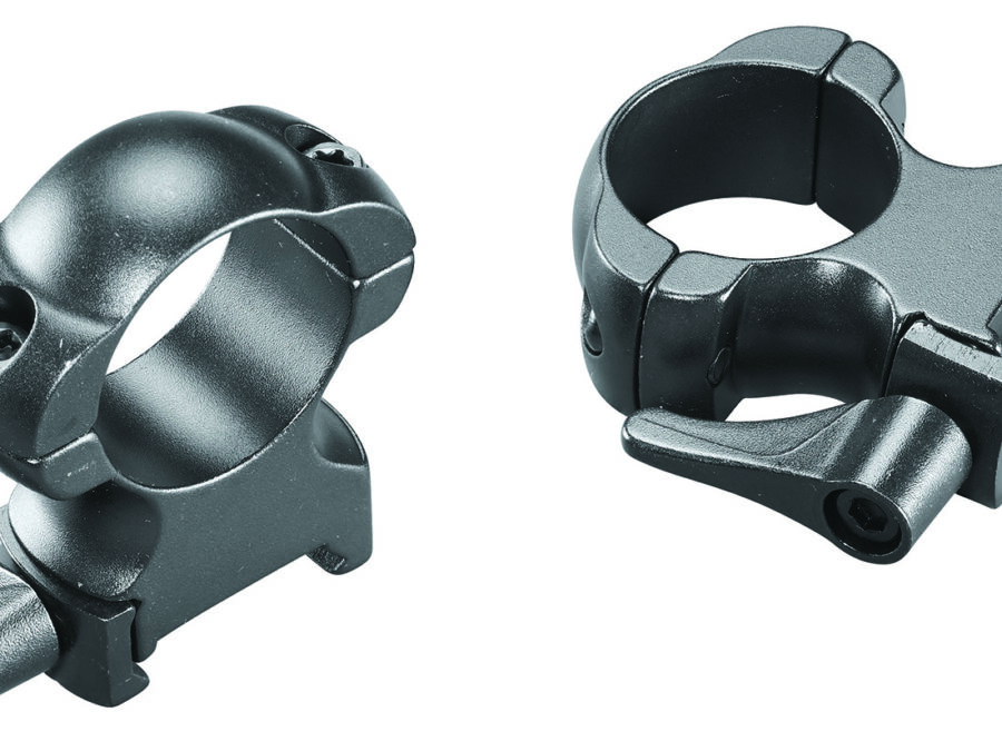 Weaver Mounts 49327 Lever Lok  Matte Black 1" Extra High