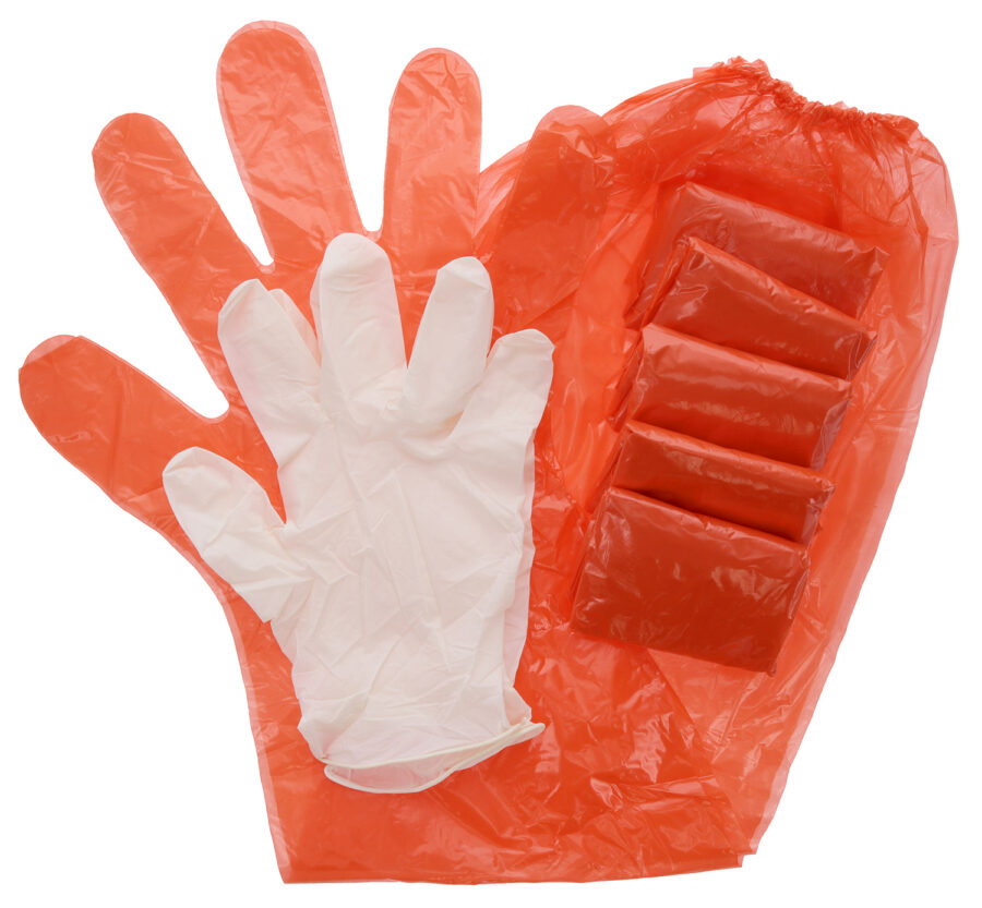 Hunters Specialties 01059 Field Dressing  White Short & Shoulder Length Polymer OSFA 12 Pair