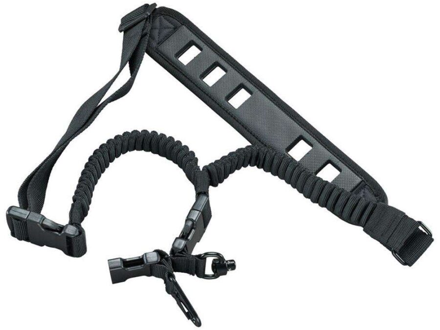 BUTLER CREEK FEATHERLIGHT SINGLE POINT SLING BLK W SWIVELS ( 4 PER CASE )