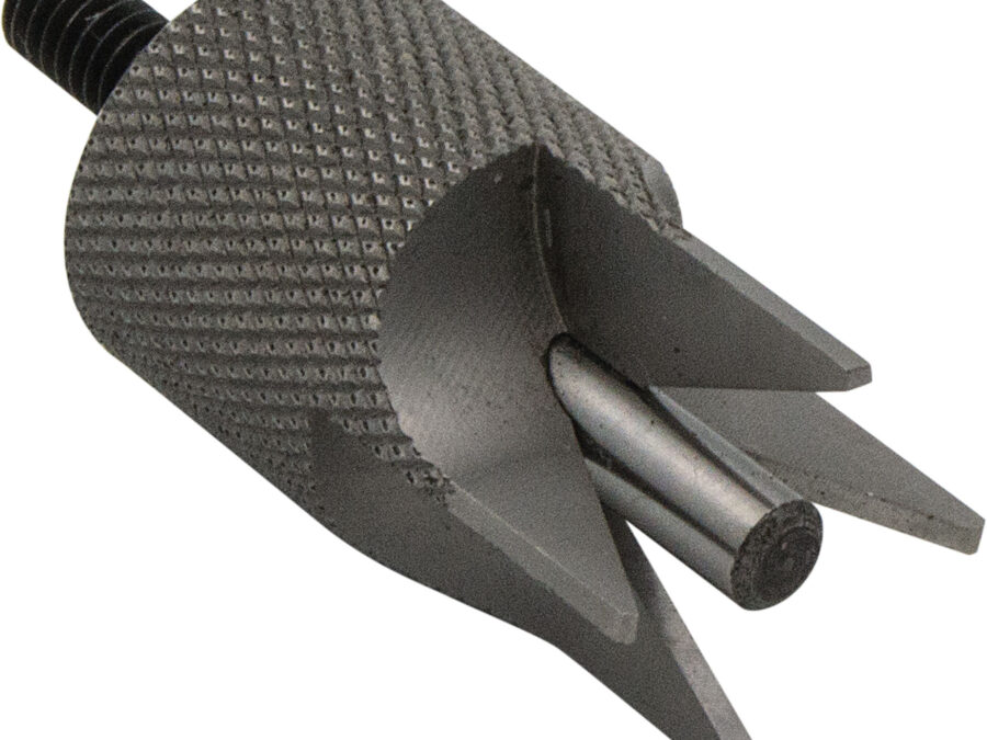 Hornady 050173 Lock-N-Load 4-Blade Outside Diameter Deburring Tool Silver Steel