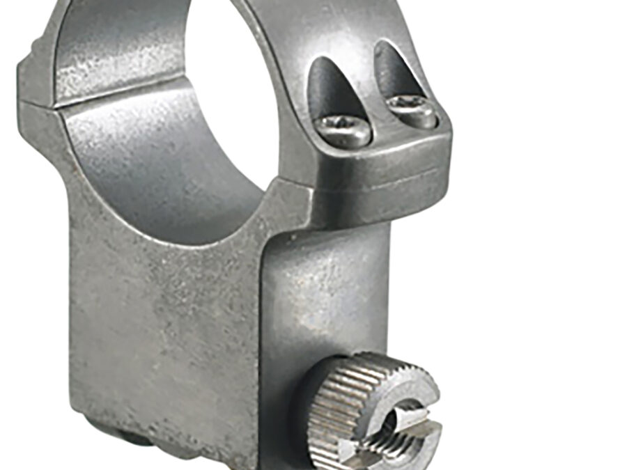 Ruger 90296 6KTG Scope Ring  Silver 1" Extra High