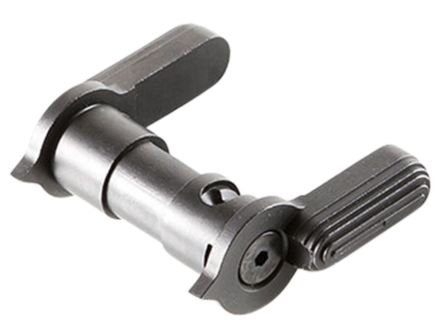 Patriot Ordnance Factory 00666 Safety Selector  Black Polymer AR-Platform Ambidextrous