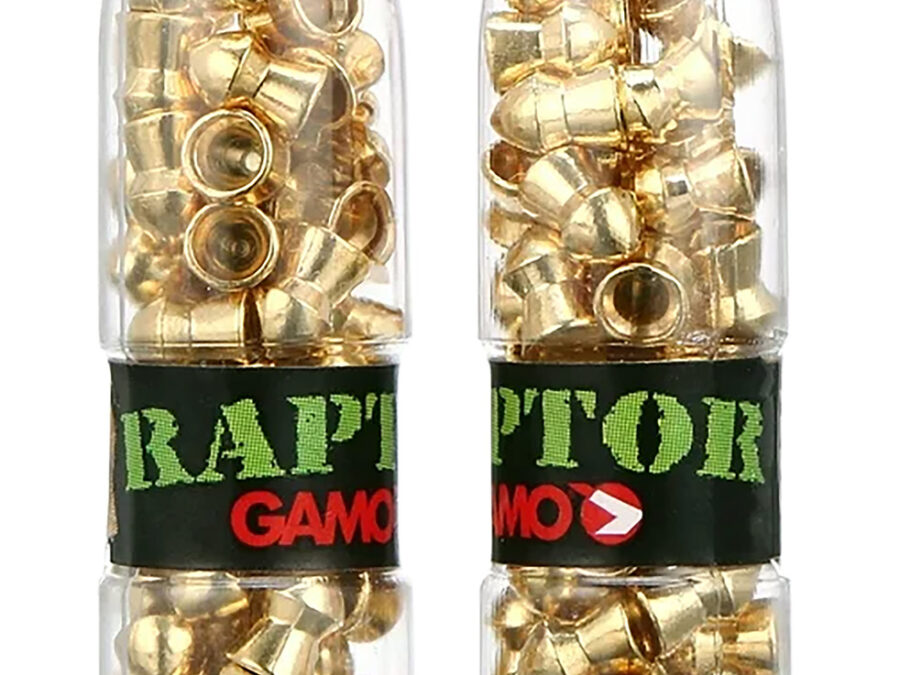 Gamo 632264554 PBA Raptor  22 Non Lead Alloy Semi Pointed 50/Pack