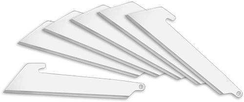 OUTDOOR EDGE 3 IN REPLACEMENT UTILITY BLADE PACK 6 PIECES 6 PER CASE ( BLISTERPACK )