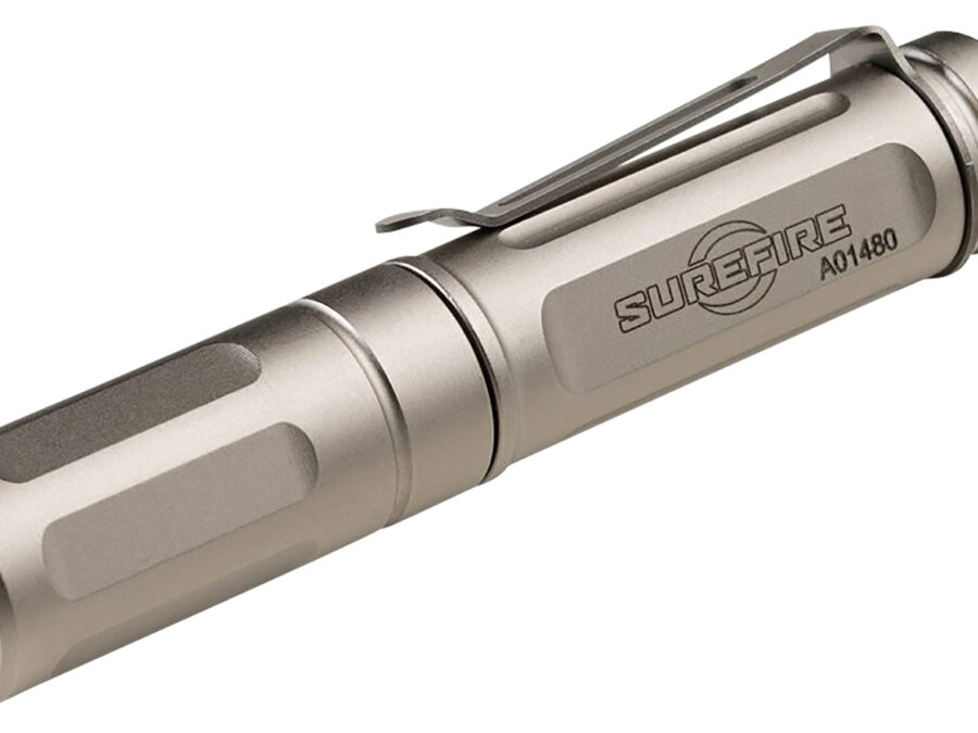 SureFire TITANB Titan Plus  Nickel Plated 15/75/300 Lumens  White LED