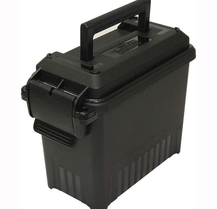 MTM MINI AMMO CAN FOR BULK AMMO BLACK 14L X 13.5 W X 9 H ( 6 PER CASE )