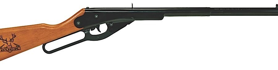 Daisy 2105 Buck Youth Air 177 400rd Shot Black Black Receiver Stained Hardwood