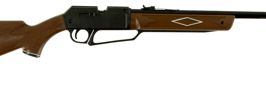 Daisy 880 Powerline Youth Pump Pneumatic 177 50rd Shot Black Black Receiver Hardwood w/Checkering & Woodgrain Molded Stock