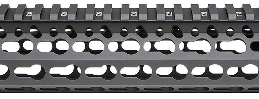 BCM KMRA9556BK KMR Alpha Handguard 9" Keymod Style Made of Aluminum with Black Anodized Finish for AR-15