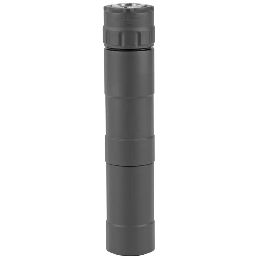 RUGGED SUPPRESSORS MUSTANG22 BLACK 22LR FULL AUTO RATED 3.4IN TO 5.3IN LENGTH