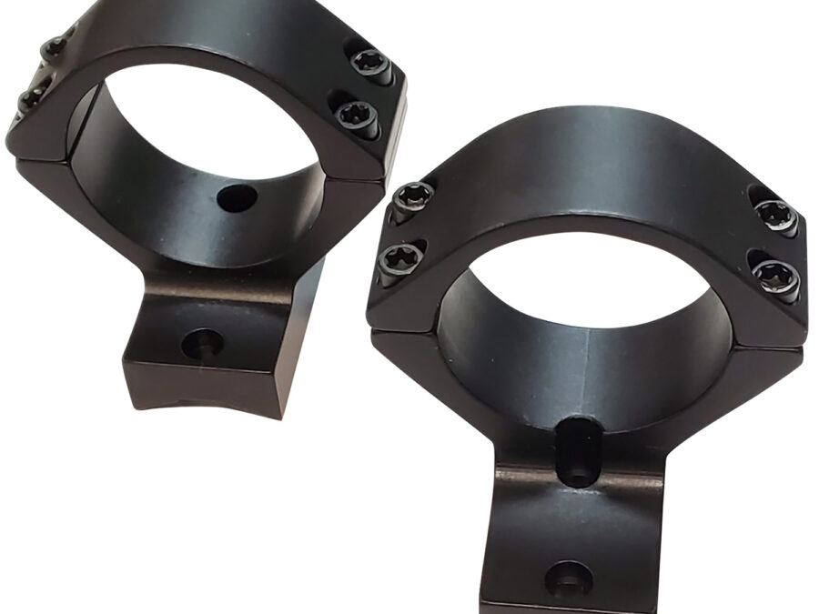 Talley 95X700 Scope Mount/Ring Combo  Extended Black Anodized 1" Tube Springfield Armory Waypoint High Rings