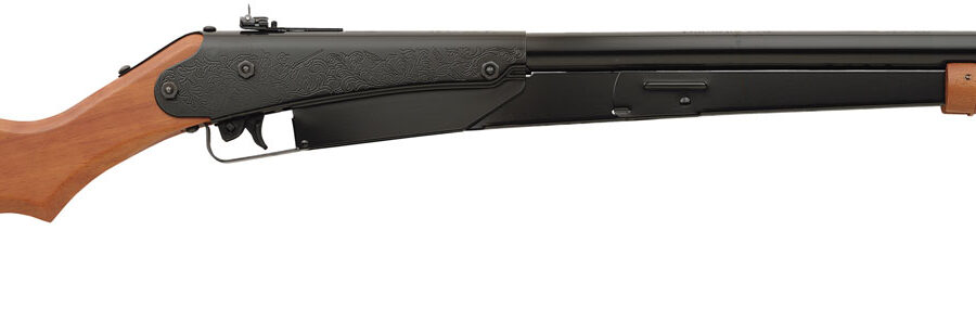Daisy 25 Model 25 Youth Spring Piston 177 50 Shot Black Smooth Bore Barrel, Black Receiver, Hardwood Stock, Crossbolt Trigger Block Safety