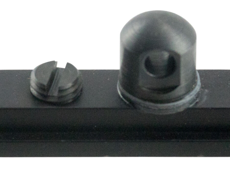 Harris Bipods 6A American Rail Adapter Stud Black Metal
